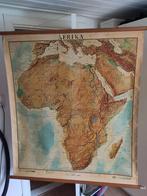 Oude Wenschow schoolkaart Afrika, Ophalen, Aardrijkskunde