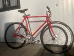 Rode Fuji Feather Fixie - Stadsfiets, Fietsen en Brommers, Fietsen | Racefietsen, Overige merken, Gebruikt, Staal, Heren