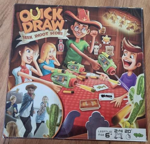 Quick draw nerf schiet spel, Kinderen en Baby's, Speelgoed | Overig, Zo goed als nieuw, Jongen of Meisje, Ophalen of Verzenden