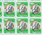 Magyar Posta Hongarije, vel postzegels, gestempeld, 40 stuks, Verzenden, Gestempeld