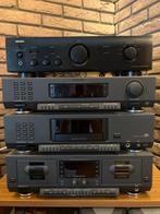 Stereotoren: Denon versterker, Philips tuner/CD/cassette, Ophalen, Philips, Cassettedeck, Losse componenten