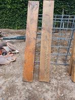 2 nette eiken balken, Ophalen, Gebruikt, Minder dan 180 cm, Balken