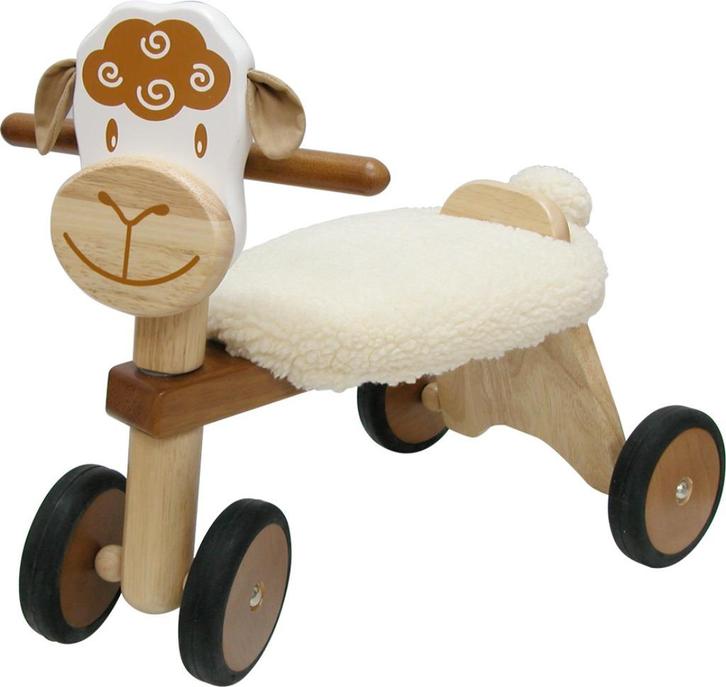 Houten loopfiets schaap met of zonder naam, Kinderen en Baby's, Kraamcadeaus en Geboorteborden, Nieuw, Kraamcadeau, Ophalen of Verzenden
