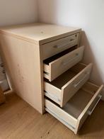 Gratis Ladeblok Ladekatje Nachtkastje Kastje, Ophalen, 50 tot 100 cm, Zo goed als nieuw, 3 of 4 laden