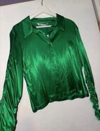 Groene Zara blouse met lange mouwen, Ophalen of Verzenden, Zo goed als nieuw