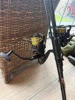 FOX Eos Pro Rods (3,60m) (3lb) 2x + Shimano10000 2x, Watersport en Boten, Hengelsport | Algemeen, Ophalen, Zo goed als nieuw, Molen