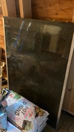 Granieten blad,  90x125,5 cm, antraciet, Ophalen, Gebruikt, Overige materialen, 50 tot 100 mm