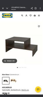 IKEA HOLMERUD Salontafel - tegen elk aannemelijk bod, Ophalen, Gebruikt, 50 tot 100 cm, 50 tot 100 cm
