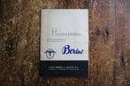 Berini ''eitje'' handleiding Pluvier - oldtimer hulpmotor, Ophalen of Verzenden, Gebruikt