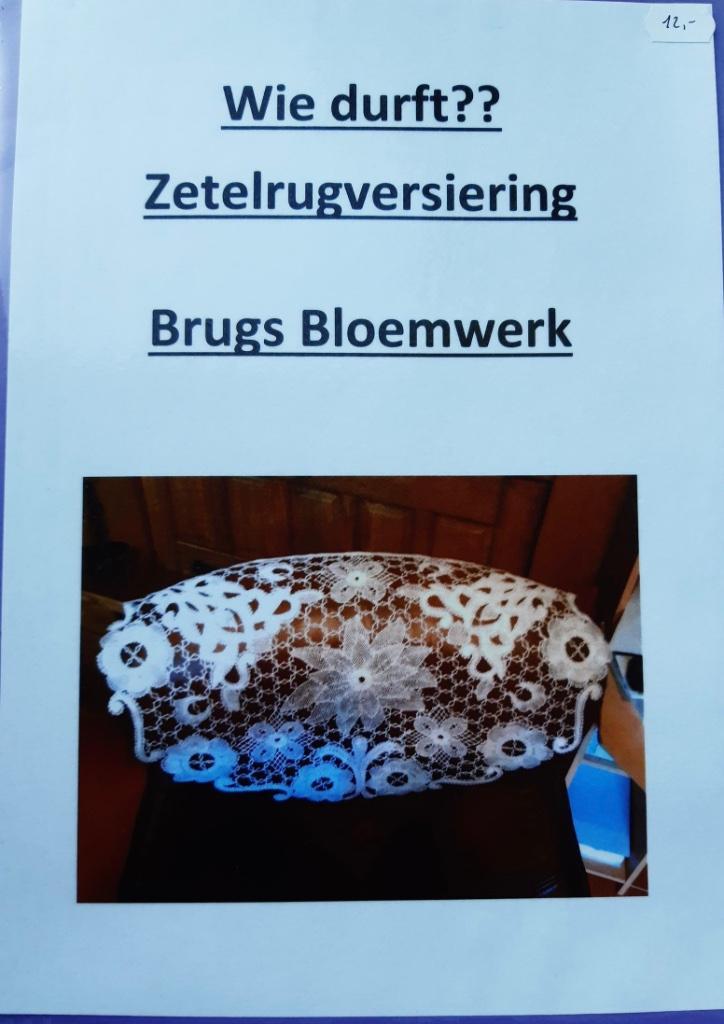Compleet patroon en een aantal boekjes kantklossen, Hobby en Vrije tijd, Kantklossen, Nieuw, Ophalen of Verzenden