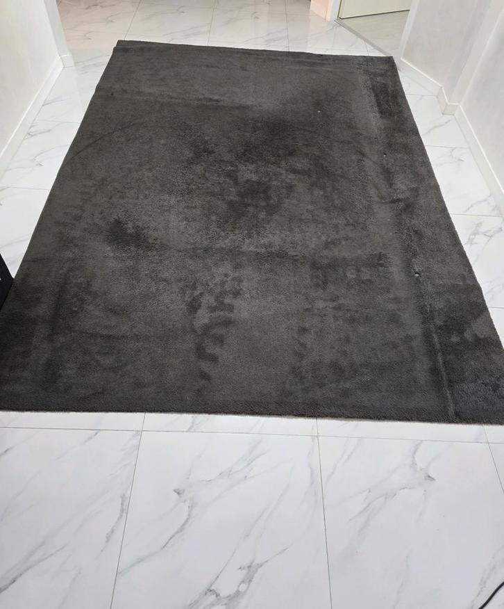 Groot Grijs Tapijt - 220x280cm, Huis en Inrichting, Stoffering | Tapijten en Kleden, Ophalen