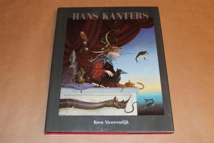 Hans Kanters - Gesigneerd met opdracht, Boeken, Kunst en Cultuur | Beeldend, Zo goed als nieuw, Ophalen of Verzenden