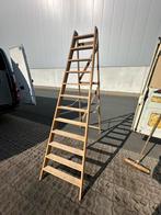 Houte schilder trap, Doe-het-zelf en Verbouw, Ladders en Trappen, Ophalen, Zo goed als nieuw