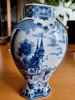 Delfts Blauw Vaasje Kaststel, Antiek en Kunst, Antiek | Keramiek en Aardewerk, Ophalen of Verzenden