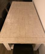 Mooie robuuste eettafel te koop!, Huis en Inrichting, Ophalen, Zo goed als nieuw, Rechthoekig