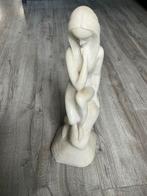 Wit marmeren Sirene sculptuur, Antiek en Kunst, Ophalen