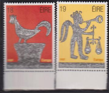 Ierland 1981 EUROPA Symbolen met TAB beschikbaar voor biedingen