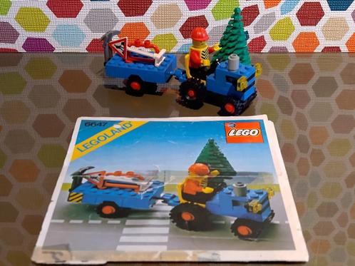 LEGO 6647 LEGOLAND Highway Repair, Kinderen en Baby's, Speelgoed | Duplo en Lego, Gebruikt, Lego, Complete set, Ophalen of Verzenden