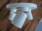 Ikea NYMÅNE Plafondspot met 3 spots, wit, Huis en Inrichting, Lampen | Spots, Ophalen, Zo goed als nieuw, Metaal of Aluminium