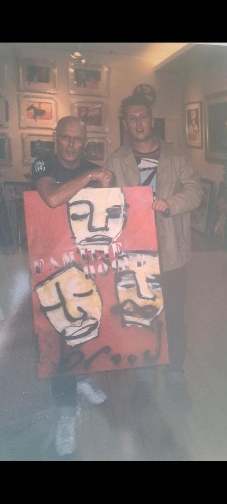 HERMAN BROOD SCHILDERIJ, Antiek en Kunst, Kunst | Schilderijen | Modern, Ophalen