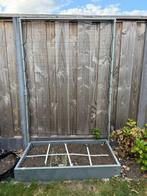 Makkelijke Moestuin bak - 60x120 met klimrek, Ophalen, Zo goed als nieuw, Kweekbak