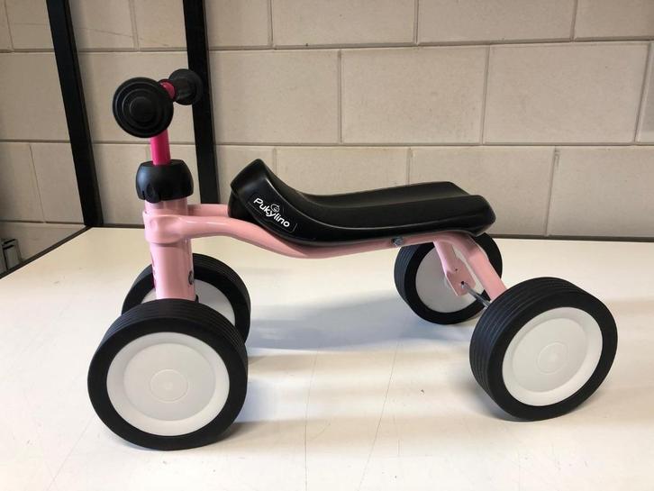 Puky loopfiets Pukylino retro roze vanaf 1 jaar, Kinderen en Baby's, Speelgoed | Buiten | Voertuigen en Loopfietsen, Nieuw, Loopfiets