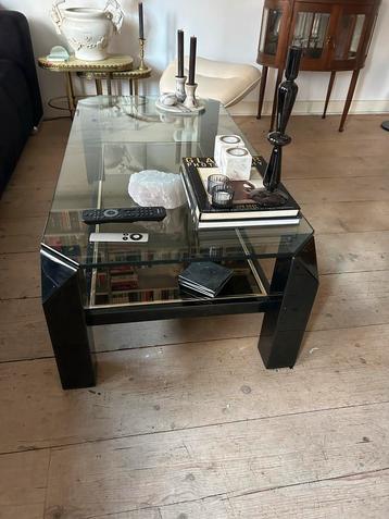 Belgo Chrom Salontafel 23 KT Goud Glas beschikbaar voor biedingen