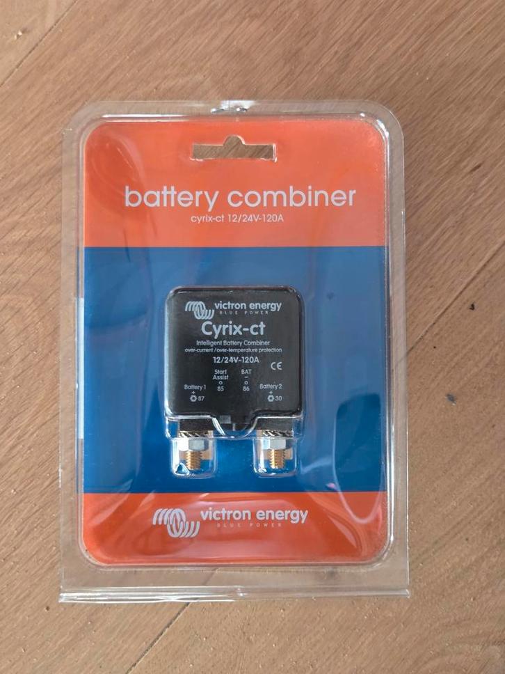 Victron Cyrix-ct 12/24V 120A Batterij Combiner - Nieuw, Caravans en Kamperen, Caravan accessoires, Nieuw, Ophalen of Verzenden