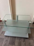 Kleine Glazen Salontafel, Huis en Inrichting, Tafels | Salontafels, Ophalen, 50 tot 100 cm, 50 tot 75 cm, 50 tot 100 cm