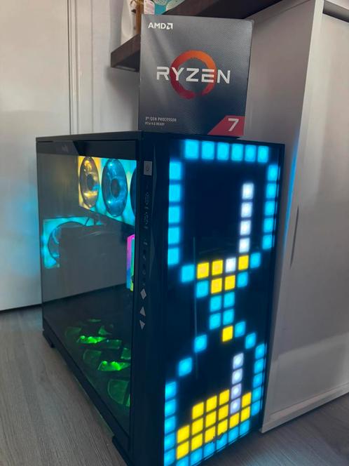 Game Pc | Ryzen 7 3700x | GTX 1660 Super | InWin 309, Computers en Software, Desktop Pc's, Zo goed als nieuw, 3 tot 4 Ghz, SSD