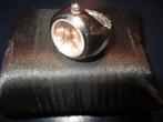Ring Horloge: Daniel K, roze, glas 15mm, flexmaat zgan, Ophalen of Verzenden, Zo goed als nieuw, Nb, Nb