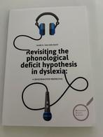 Dyslexie en Fonologie - Mark R. van den Bunt, Ophalen of Verzenden, Zo goed als nieuw, Ontwikkelingspsychologie