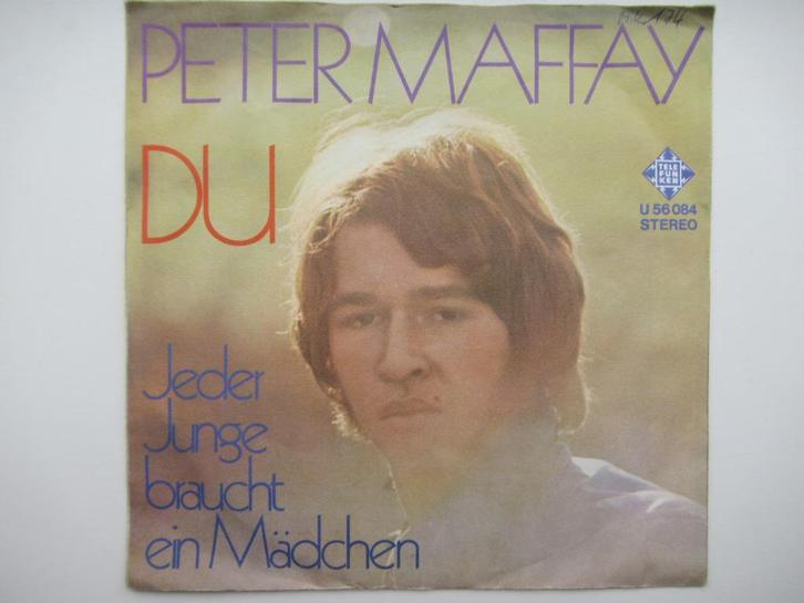 PETER MAFFAY#Jeder Junge braucht ein Mädchen /Du (speciaal), Cd's en Dvd's, Vinyl | Nederlandstalig, Zo goed als nieuw, Levenslied of Smartlap