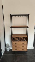 Kast voor flessen wijn en wijnglazen, Huis en Inrichting, Kasten | Ladekasten, Ophalen, 50 tot 100 cm, Zo goed als nieuw, 3 of 4 laden