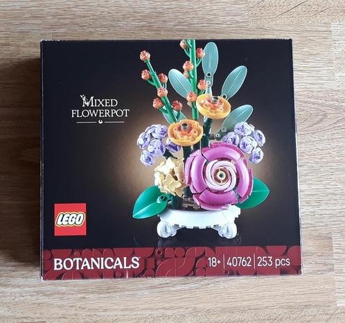LEGO Botanicals 40762 Mixed Flowerpot ZGAN, Kinderen en Baby's, Speelgoed | Duplo en Lego, Zo goed als nieuw, Lego, Complete set