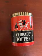 Verkade Toffee blik, Ophalen of Verzenden, Gebruikt, Koek(jes), Verkade