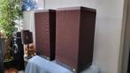 KEF 33 series II "The Carina" - Topklasse vintage set, Audio, Tv en Foto, Luidsprekers, Zo goed als nieuw, 60 tot 120 watt, Front, Rear of Stereo speakers