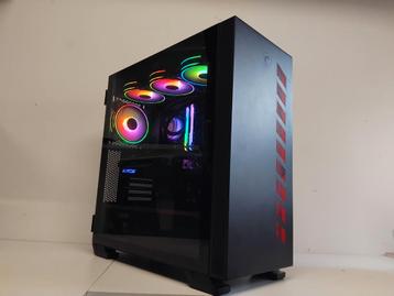 Watergekoelde RGB Game PC Ryzen 5 3600 6-Core RX 5600 XT beschikbaar voor biedingen