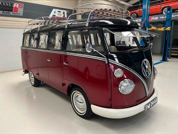 BIJZONDER MOOIE VW SAMBA T1 BUS 1965 geheel gerestaureerd 