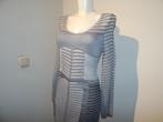Missoni eerstelijns jurk zilver kleurig lovertjes voile dele, Verzenden, Zo goed als nieuw, Knielengte, Missoni