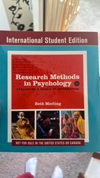 Research methods in psychology, Boeken, Ophalen of Verzenden, Zo goed als nieuw