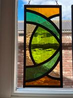 Retro raamhanger glas-in-lood, Huis en Inrichting, Overige materialen, Minder dan 50 cm, Nieuw, Ophalen of Verzenden