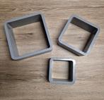 Set van 3 Wandkubussen, Ophalen of Verzenden, Zo goed als nieuw