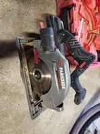 Parkside Performance 20V Cirkelzaag - Dual Battery, Doe-het-zelf en Verbouw, Gereedschap | Zaagmachines, Gebruikt, Cirkelzaag
