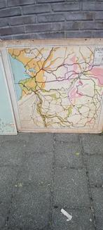 Landkaarten 4x, Antiek en Kunst, Ophalen, Aardrijkskunde