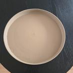 Taupe dienblad - Rond, Ophalen, Zo goed als nieuw, Rond, Overige materialen