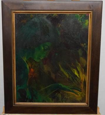 Silvain (1970) – Mooie schilderij op paneel, gesigneerd beschikbaar voor biedingen