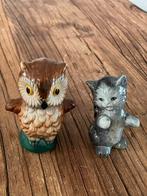 Goebel Beeldjes Hond & Kat, Verzenden, Gebruikt, Dier