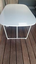 Witte ikea hooggland eettafel, modern, gebruikt, Ophalen, Gebruikt, 50 tot 100 cm, Vijf personen of meer