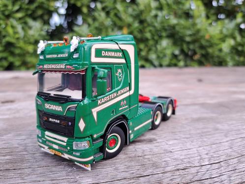 WSI Scania R Highline 6x2 van Karsten Jensen, Hobby en Vrije tijd, Modelauto's | 1:50, Nieuw, Bus of Vrachtwagen, Wsi, Ophalen of Verzenden